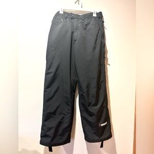 Spyder Ski Snowboard Pants‎ Pockets Black Medium
